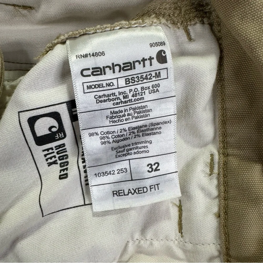 Carhartt Men's Relaxed Fit Cargo Short Size 32